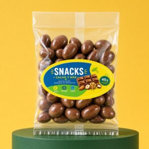 Snack de chocolate y almendras 40 g