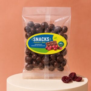 Snack de chocolate y arándanos 40 g