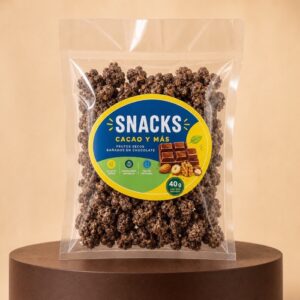Snack de chocolate y nibs 40 g